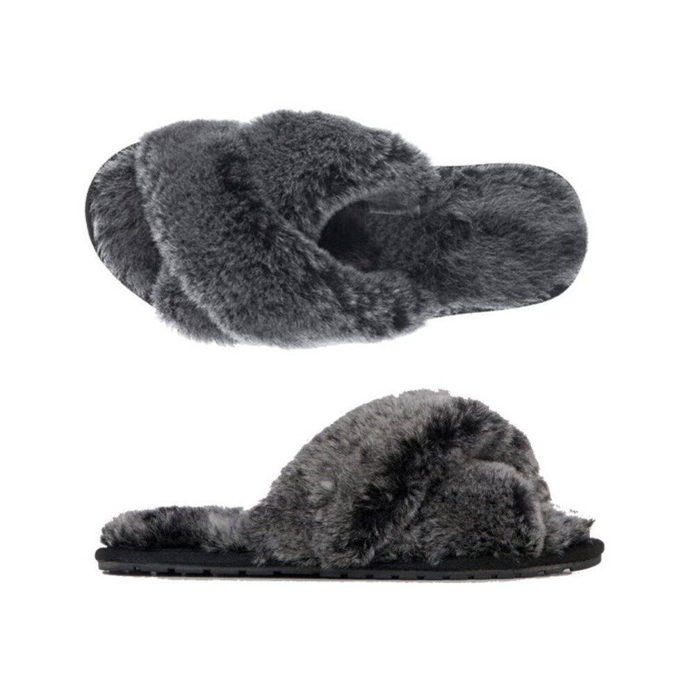 New EMU Australia Mayberry Slippers Wool Sheepskin US Women 8